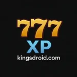 777XP Game logo on dark background