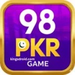 98Pkr Game logo – online slot and earning game with real cash rewards.