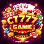 CT777 Game logo with casino icons on dark background