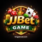 JJBet Game dark logo with casino icons