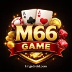 M66 Game casino logo with dice and chips