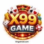 J188 Game casino style logo with dice and cards