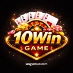 10Win Game dark logo with casino icons