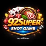 92Super Shot Game casino logo on dark background